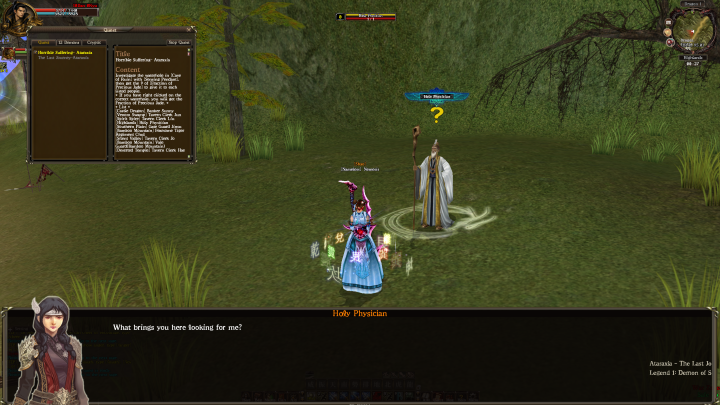 INFINITY ONLINE — Ataraxia Quest, Holy Physician