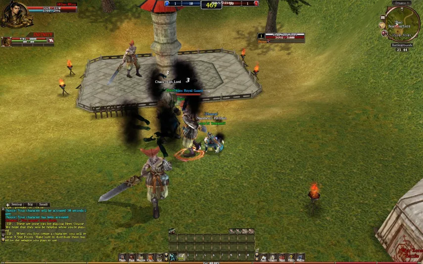 INFINITY ONLINE — Faction War at Shao Headquarters